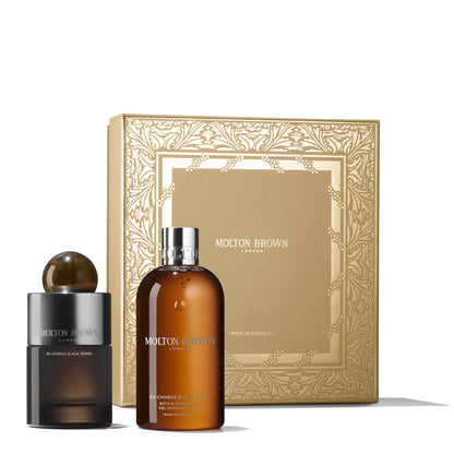 Molton Brown 島木黑椒香氛洗浴禮盒100ml+300ml 聖誕節禮物 交換禮物 香氛洗沐禮盒